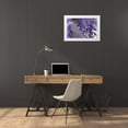 thumbnail image 3 of Crane, Rita 24x17 White Modern Wood Framed Museum Art Print Titled - Delicate Wisteria I, 3 of 4