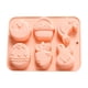 thumbnail image 2 of Moldes de silicona para hornear de huevo de conejito de Pascua y pastel de zanahoria | Silicona flexible antiadherente de grado alimentario | Molde decorativo para postres de 7,7x5,9 pulgadas |, 2 of 6