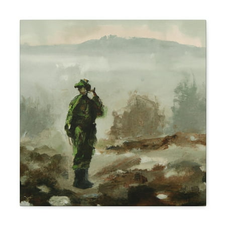 

Sniper in Combat Position - Canvas