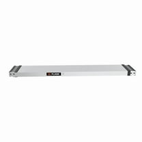 Little Giant Ladders B3145138 2-Person Adjustable Ladder Telescoping Plank - 73 x 13 x 3 in. - Silver