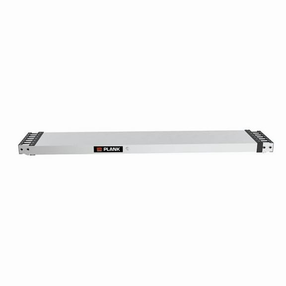 Little Giant Ladders B3145138 2-Person Adjustable Ladder Telescoping Plank - 73 x 13 x 3 in. - Silver