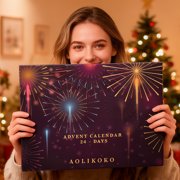 Makeup Advent Calendar 2025,24 Days Christmas Makeup Kits for Adult Women & Teen Girls,Countdown Advent Beauty Calendar & Holiday Surprise Gift Set