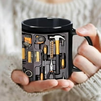 Unique Mechanic Gift Mug, Mechanic Coffee Cup, Toolbox Coffee Mug, Realistic Tool Box Style Ceramic Coffee Cup,Gift for Dad Husband Him