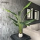 thumbnail image 3 of Planta artificial decorativa moderna con maceta Ave de paraíso sin flor grande de 150cm de alto Artego para hogar sala comercio oficina, 3 of 8
