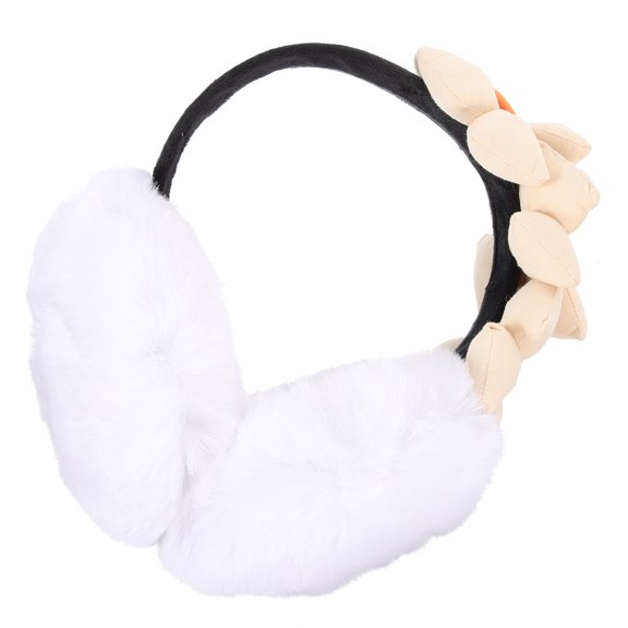 Milisten 1Set Warm Ear Muffs Plush Material Girls Ear Muffs Cold Blocking Winter Earmuffs for Skiing Sledding