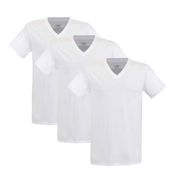 Playera Rinbros Originales para Hombre, 3 Piezas Blanco Talla M