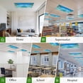 thumbnail image 6 of Ocean Sea Magnetic Fluorescent Light Covers for Ceiling Lights 2x4Ft, Summer Palm Trees Blue Sky Beach Tropical Office Classroom Kitchen Drop Ceiling Light Covers Lighting Filters Shade Panel 3 Packs, 6 of 9