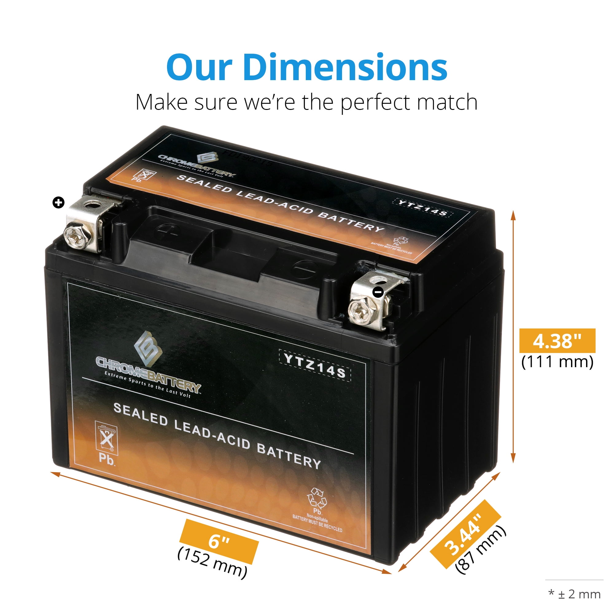YTZ14-S BATTERIE KYOTO CB 1300 N//S 2003-2005