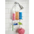 thumbnail image 4 of iDesign, Metal Wire Hanging Shower Caddy, Baskets and Towel Bar, 4.25" x 9" x 21.25", Chrome, 4 of 5
