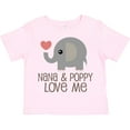 thumbnail image 3 of Inktastic Nana and Poppy Love Me Boys or Girls Toddler T-Shirt, 3 of 5