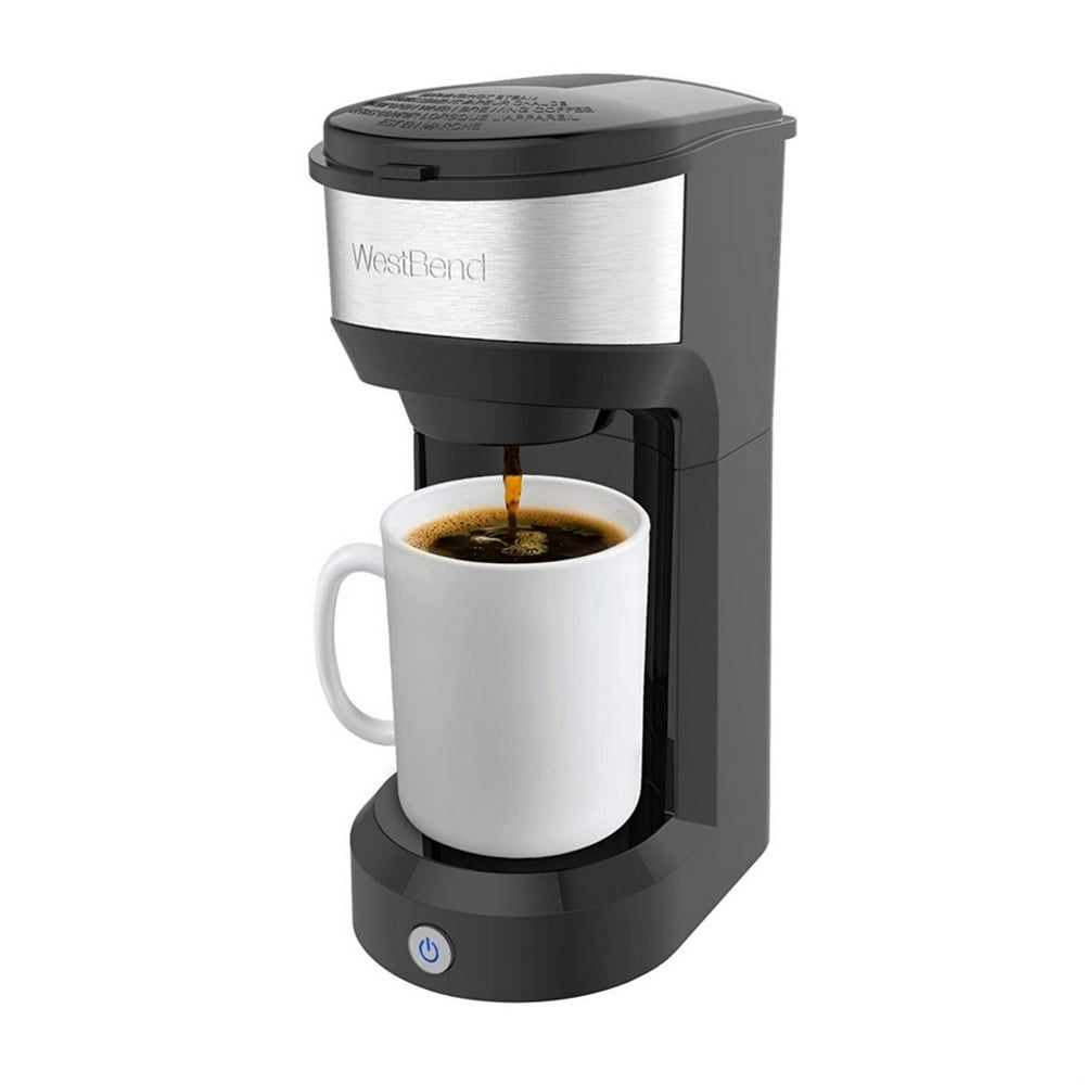 West Bend 56901 Single Serve Quick Brew Coffee Maker with Reusable