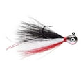 thumbnail image 3 of Bucktail Jig 1/4 Orange Fire UV, 3 of 5