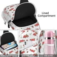 thumbnail image 4 of Sling Backpack,Red Christmas Truck Pattern Sling Bag with Water Bottle Holder,Waterproof Sling Bag for Men/Women with Headphone Jack for Hiking,Travel, 4 of 6