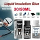 thumbnail image 2 of Sellador eléctrico de aislamiento de 30/50ml, pasta de cinta líquida, impermeable, Anti UV, tablero de lámpara de secado rápido, sellador electrónico sin corrosión Tan Jianjun unisex, 2 of 2