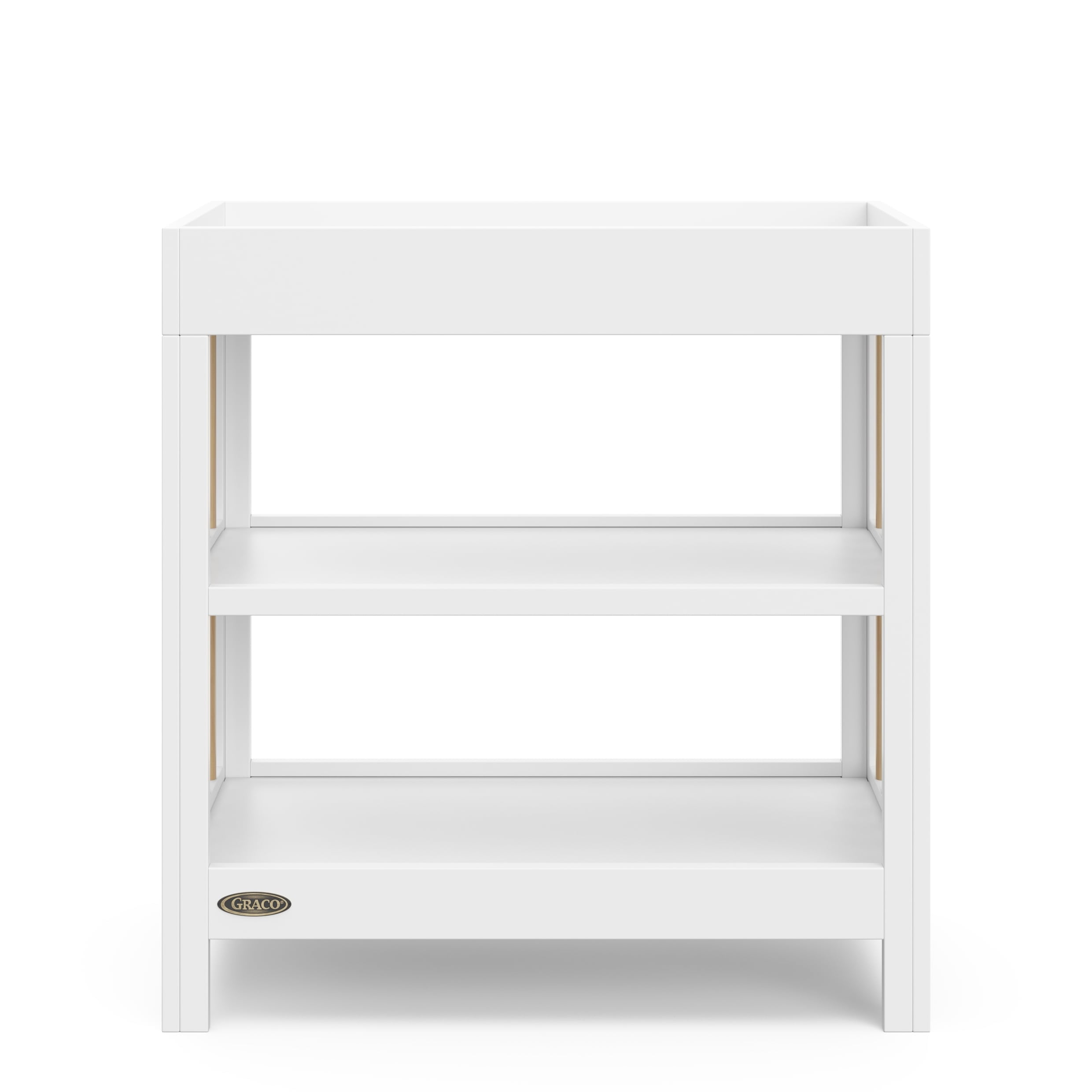Table à langer Graco Teddi, Blanc avec bois flotté