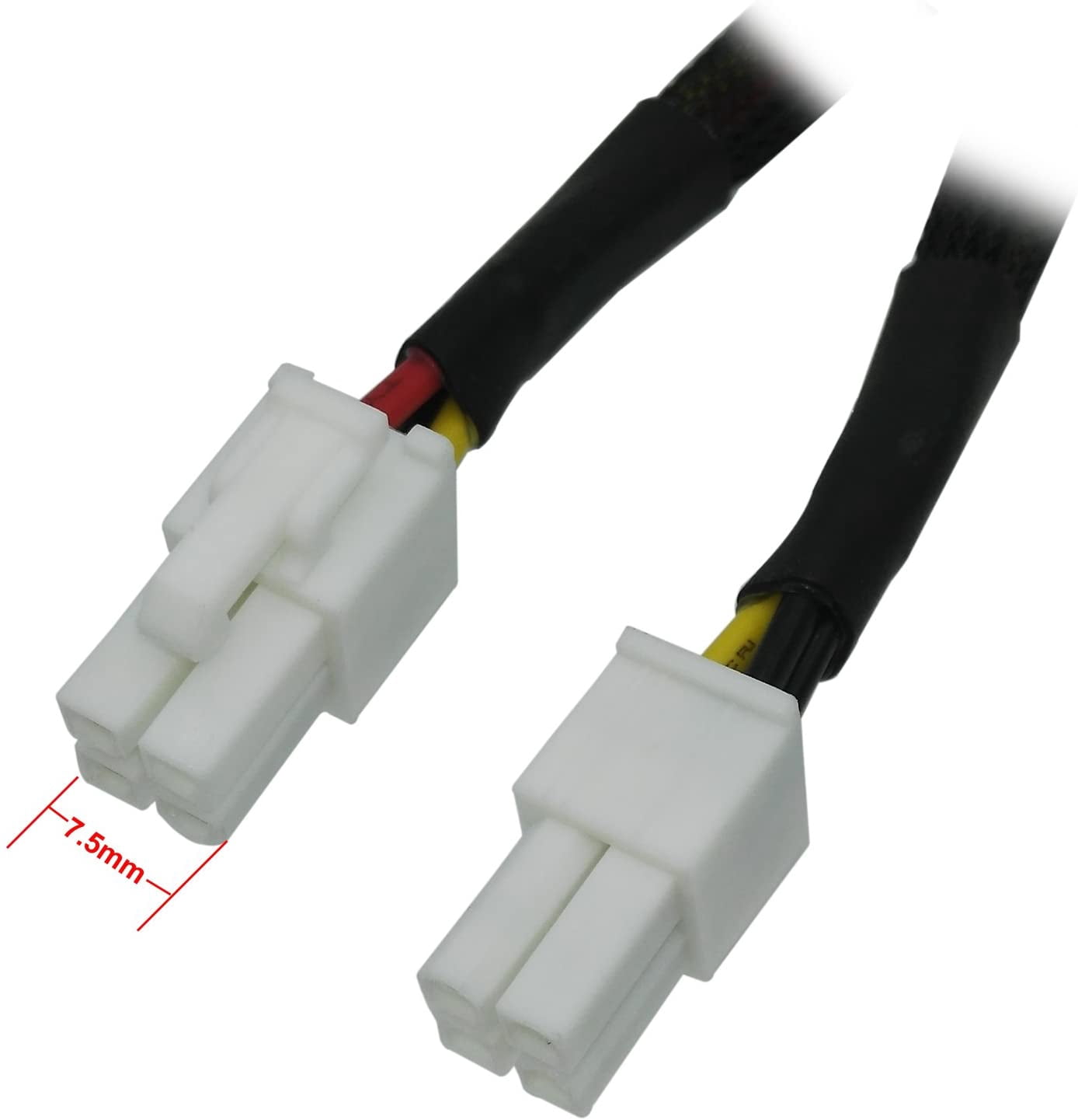 HRTGFD-(3-Pack SATA Power Cable for Lenovo Motherboard, ATX 4 Pin to SATA Hard Drive HDD Power Adapter Extension 12-inch(30cm)