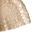 thumbnail image 5 of Arlun 2026 Spring Flower Shape Sequin Mini Skirts for Women Sparkly High Waisted Stretchy Bodycon Skirts Night out Party Short Skirt Summer Outfit Beige M, 5 of 5