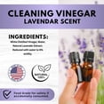 thumbnail image 2 of Cleaning Vinegar, Natural, Safe Multi-Purpose Household Cleaner (64 Liquid Ounces (1 Pack), Lavender), 2 of 4