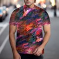 thumbnail image 2 of YDLCAFD 2023 Colorful Graffitiss 3D Printed Pigment T Shirt For Men, 2 of 4