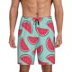thumbnail image 1 of Balery Watermelon Pantalones cortos de pijama de punto de algodón para hombre con cinturilla y bolsillos-Large, 1 of 6