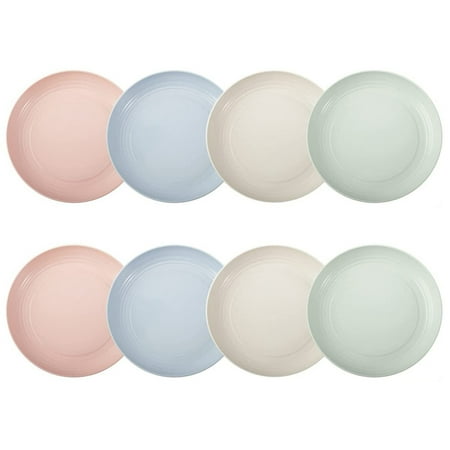 

Plastic Plates Reusable - Lightweight Wheat Straw Plates Salad Plates Camping Plates Dinner Plates 8 Pack