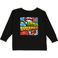 thumbnail image 3 of Inktastic Little Brother Comic Book Boys Long Sleeve Toddler T-Shirt, 3 of 5