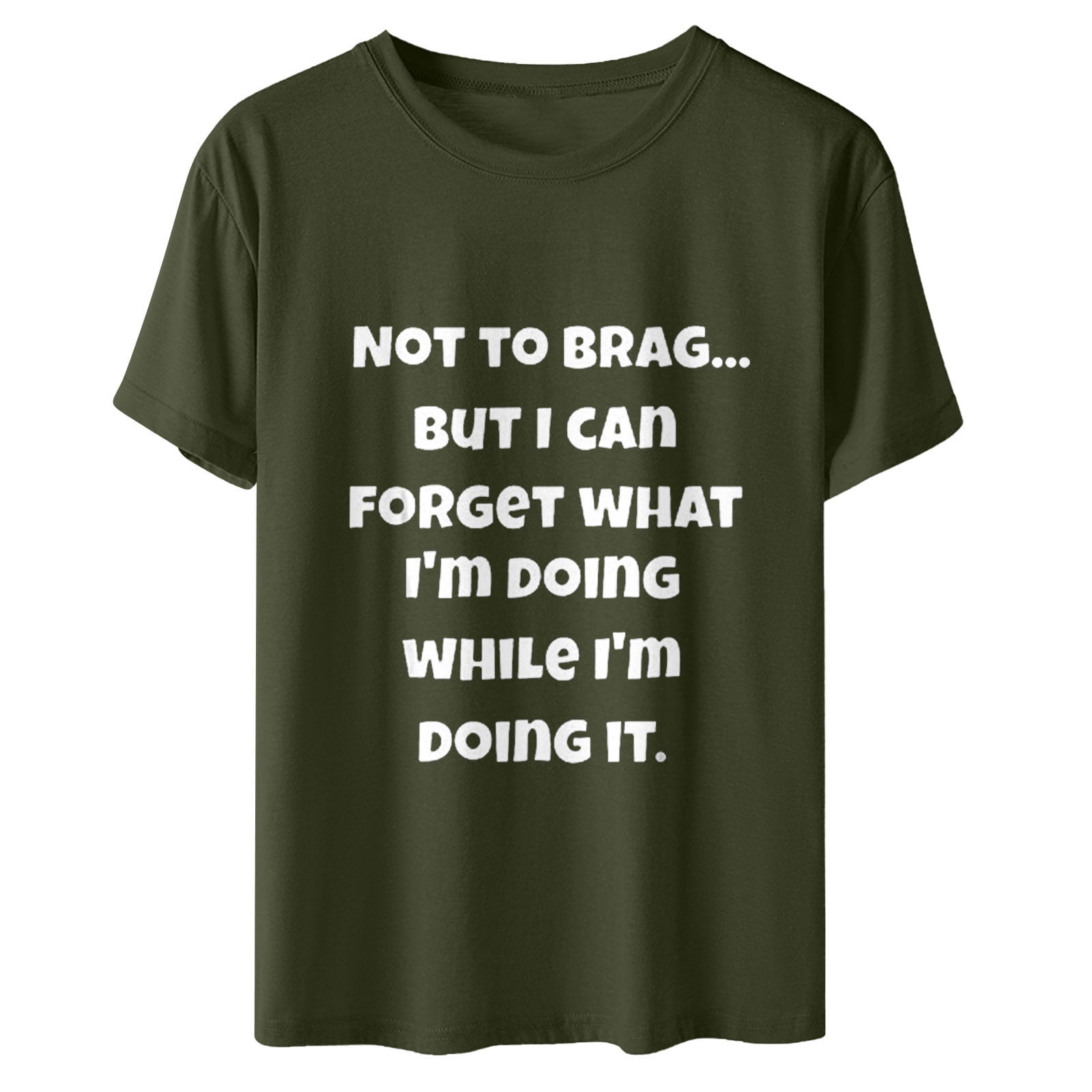 tklpehg Womens T Shirts Short Sleeve Loose Comfy Tunic Lightweight Crewneck Tops Trendy Leisure Summer Funny Letter Print Graphic Tee Shirt Purple L