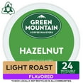Green Mountain Coffee Hazelnut Flavored KCup Pods, Light Roast, 24