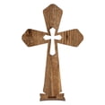 thumbnail image 3 of Decoraciones de Pascua, adornos de Pascua, regalos de Pascua, yugo de madera para Pascua, yugo de resurrección artesanal para el hogar y escaparates, adorno de crucifijo., 3 of 9