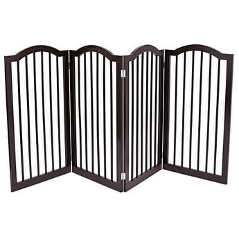 Internet's Best Pet Gate with Arched Top - 4 Panel - 36" Tall