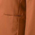 thumbnail image 7 of Women's Button Pockets Cardigan Formal Suit Long Sleeve Lapels Business Jacket Coat plus Size Womens Outdoor Vest Business Casual Jacket Western Fashion Womens Anorak Jacket Womens Denim Jackets, 7 of 7