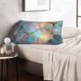 thumbnail image 6 of Pofeuu Pastel Abstract Fluid Art Print Polyester Microfiber Plush Pillowcases, Super Soft and Cozy Pillow Case Covers with Envelop Closure（Pillow core not included）-14"x20", 6 of 6