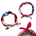 thumbnail image 4 of lanema IndependenceDay Cowboy Bandannas Cool Neckscarf Square Kerchiefs Hiphop Headwrap, 4 of 8