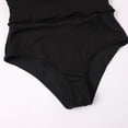 thumbnail image 4 of Maillots de Bain pour Femmes Grande Taille, Maillot de Bain une Pièce pour Femmes, Robe de Bain Fluide à Col en V Profond, Jupe de Bain Modeste à Couverture Complète, Maillots de Bain pour Femmes G-4TG, 4 of 6