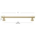 thumbnail image 4 of GlideRite 7-9/16 in. (192mm) Center-Center Smooth Cabinet Bar Pull, Champagne Gold - 4787-192-CHPG, 25 Pack, 4 of 4