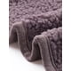 thumbnail image 5 of Chaqueta de forro polar con capucha para mujer GRACE & GRANDEUR, talla grande, de manga larga, con botones, abrigo casual de peluche con bolsillos, 2X, morado, 5 of 5