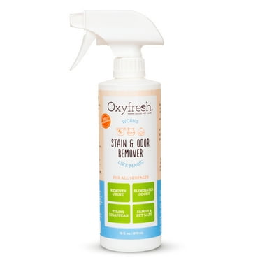 Oxyfresh Advanced Pet Stain Remover & Urine Odor Eliminator – Fast Acting Pet Odor Eliminator for All Surfaces - Best Way to Remove Stains - Dog & Cat Urine Neutralizer