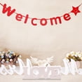 thumbnail image 2 of Shisuyan Block Letters For Decor Desktop Adornment Wooden Texture Letters White 1 Piece, 2 of 8