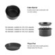 thumbnail image 2 of 10Pcs Air Fryer Accessory Kit Frying Baking Pan Rack Pizza Tray Pot Metal Holder Bread Bracket Cupcake Mould Set for 3.2QT-5.8QT Air Fryer, 2 of 5