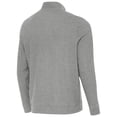 thumbnail image 3 of Men's Antigua Heather Gray Golden State Valkyries Subtle Quarter-Zip Top, 3 of 3