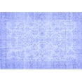 thumbnail image 1 of Ahgly Company Indoor Rectangle Abstract Blue Contemporary Area Rugs, 5' x 8', 1 of 4