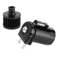 thumbnail image 1 of Kit de respiradero de motor, depósito de aceite de combustible universal, kit de filtro de aceite de captura de aceite de primera línea, 1 of 9