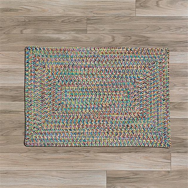 Colonial Mills Rug KC47R024X144R 2 x 12 ft. Kicks Cove Rectangle Braided Rug Bright