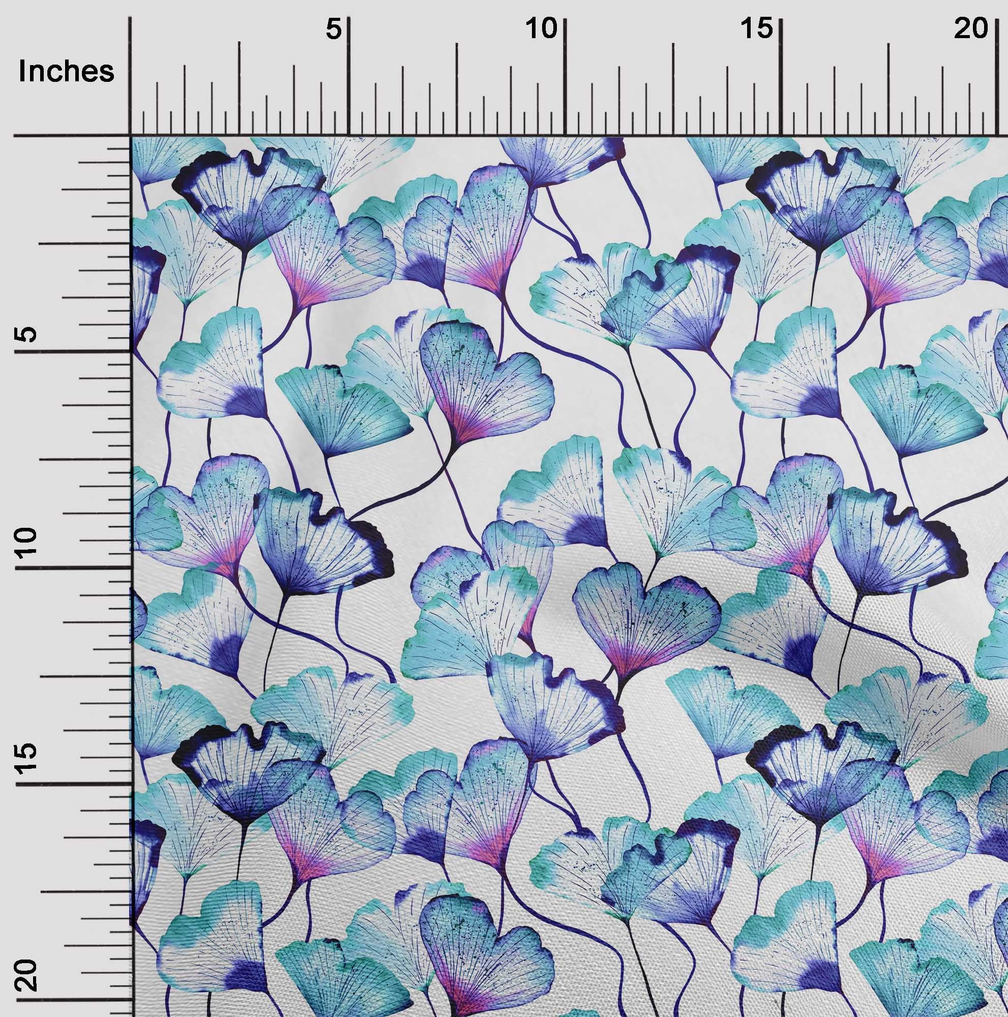 Fire Colors and Turquoise 42 Inch Cotton Poplin Pre Order