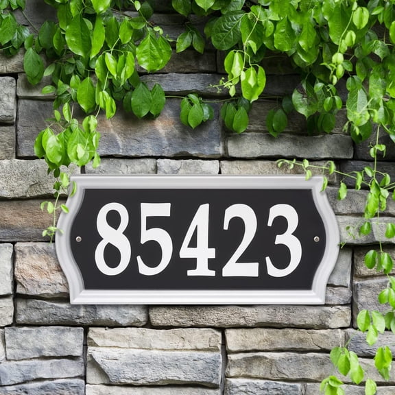 Nite Bright Ashland Reflective Address Numbers Sign