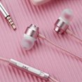 thumbnail image 1 of Auriculares intrauditivos metálicos con subwoofer para teléfono móvil, ordenador, puerto plano TIPO C, 1 of 6