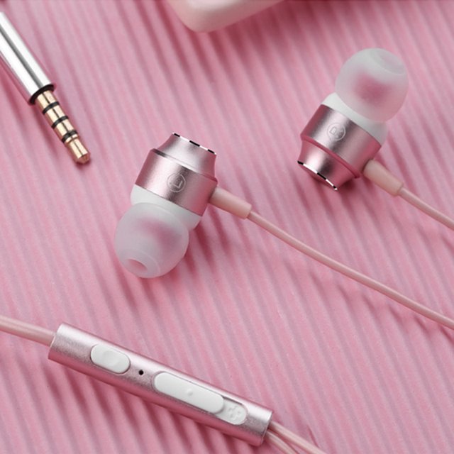 Auriculares intrauditivos metálicos con subwoofer para teléfono móvil, ordenador, puerto plano TIPO C