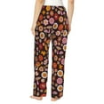 thumbnail image 3 of Haiem 70s Groovy Hippie Retro Women's Pajama Pants Ultra Lightweight Pjs Bottoms Sleepwear Bottom Pants With Pocket Drawstring-XX-Large, 3 of 9