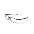 thumbnail image 2 of Walmart Men's MC002 Craig Rectangular Prescription Eyeglasses with Case, Matte Black, 2 of 6