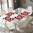 thumbnail image 4 of Placemats Set of 6, Red Tie Dye Place Mats Tribal Boho Style Tablemats Washable Placemat Table Decoration for Kitchen Table Dinner Party Home Decor Indoor Outdoor 13x19 Inch, 4 of 9